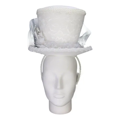 Miniatura 6 de FOAM PARTY HATS: Venezuela Bride Hat - Wedding Party Hat - Hora Loca Hat - Bachelorette Party Hat - Bridal Shower Hat - Wedding Hair Vine Hat