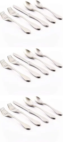 Miniatura 9 de Knork Juego de cubiertos brillantes de 20 piezas