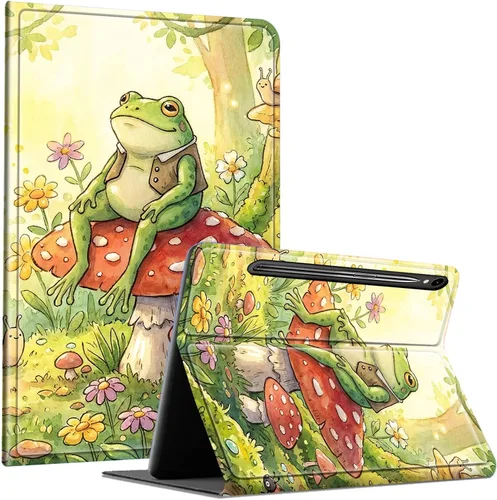 Miniatura 141 de Slim Case for Samsung Galaxy Tab S10 Lite / S10 FE / S9 FE 10.9" & Galaxy Tab S9 11", Multi-Angle Stand PU Leather Smart Folio Cover with Soft TPU