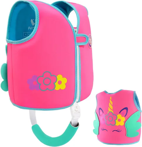 Miniatura 14 de Pottwal Chaleco de natación para niños - Chaqueta de natación - Hecho de neopreno y EPE - con correa ajustable en la entrepierna Verde