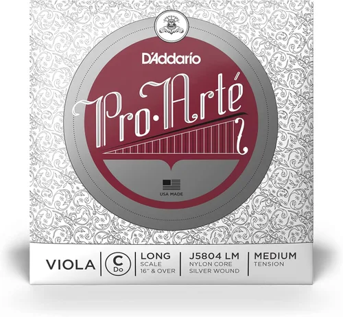 Miniatura 11 de D'Addario Pro-Arte Viola Single A String, escala media, tensión media