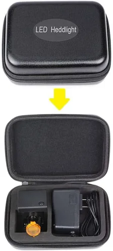 Miniatura 6 de Cabeza 5W para gafas con clip óptico tipo + caja de almacenamiento (5W)