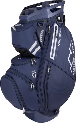 Miniatura 12 de Sun Mountain C-130 2025 - Bolsa de golf de 14 vías con divisores de longitud completa y 11 bolsillos para máxima comodidad, bolsa ligera para Negro