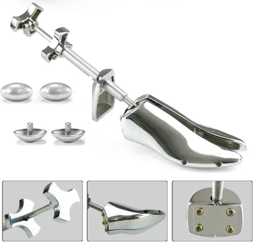 Miniatura 4 de Ampliador ajustable del ensanchador del zapato de la anchura y de la longitud del ensanchador del zapato del metal profesional