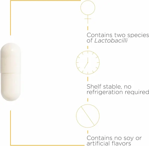 Miniatura 3 de Integrative Therapeutics Pro-Flora Probiótico para mujer - Probiótico para la salud vaginal - Apoya la salud urogenital en mujeres* - Sin gluten