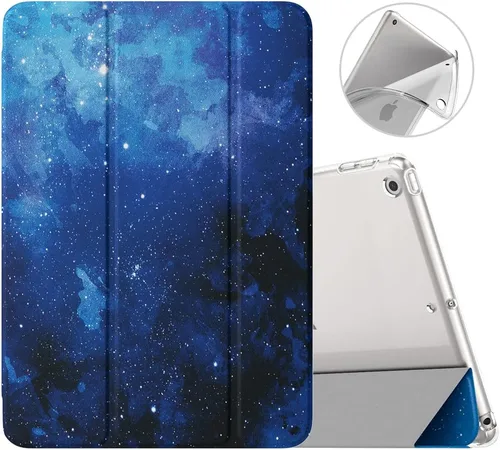 Funda MoKo Compatible con Nuevo iPad de 9ª/8ª/7ª Generación de 10.2 pulgadas (2021/2020/2019), Funda Inteligente Delgada y Ligera con Soporte y