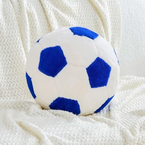 Miniatura 9 de XVTRU Almohada de fútbol de la Copa del Mundo, almohada estética para decoración del hogar, almohadas de felpa redonda para pelota de fútbol