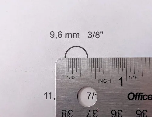 Miniatura 4 de Tapón de plástico de repuesto para saleros y pimenteros, macetas, etc. 3/8, 7/16, 1/2 (6 piezas)