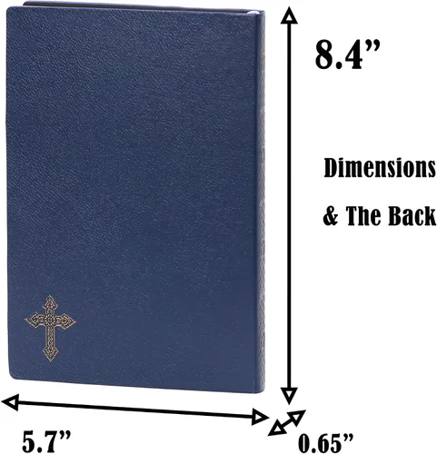 Miniatura 2 de Diario sin forro – Jesús 3D en relieve de tapa dura azul cuaderno en blanco A5 cuaderno de bocetos regalo, 8.4 x 5.7 pulgadas