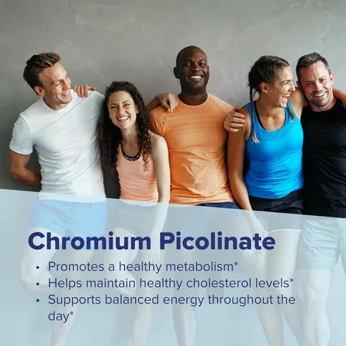 Miniatura 6 de Superior Source Cromo de 500 mcg, tabletas microlingües de disolución rápida, 100 unidades, promueve el metabolismo saludable de proteínas y azúcar