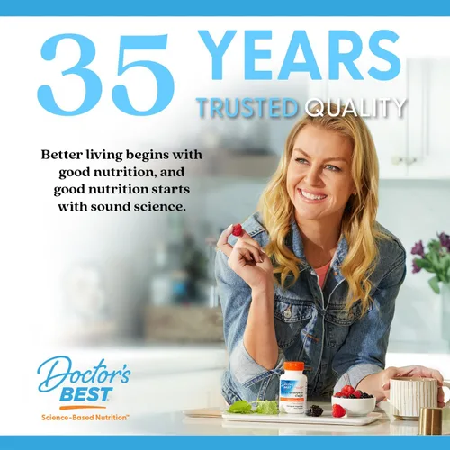 Miniatura 6 de Doctors Best Vegan Omega-3 EPA + DHA de algas - Suplemento vegano de Omega 3 a base de plantas para mujeres y hombres, apoya la memoria, el cerebro