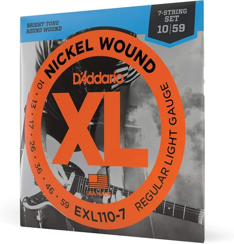 Miniatura 7 de D'Addario XL EXL115-10P - Cuerdas de níquel para guitarra eléctrica de 6 cuerdas, entonación perfecta, sensación consistente, durabilidad fiable