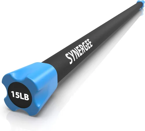 Synergee - Juego de barras de entrenamiento con peso, varios pesos disponibles, acolchadas, para tonificar el cuerpo, ganar fuerza y mejorar la e)
