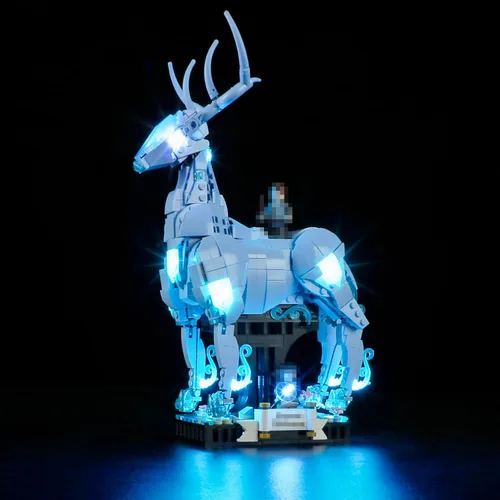 Miniatura 2 de BRIKSMAX Kit de iluminación LED para LEGO-76414 Expecto Patronum, compatible con el modelo de bloques de construcción de Lego Harry Potter,