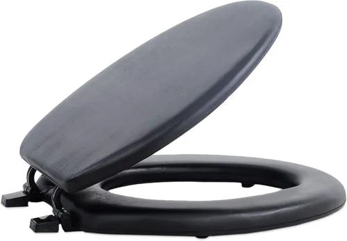 Miniatura 10 de Achim Home Furnishings TOVYSTBK04 Asiento estándar para baño de 17 pulgadas Fantasia, TOVYSTNY04 Azul marino