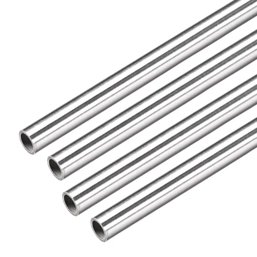 Miniatura 16 de uxcell 4 tubos de tubo capilar de acero inoxidable 304 de 0.114 in de identificación de 0.193 in de diámetro exterior de 11.811 in de longitud