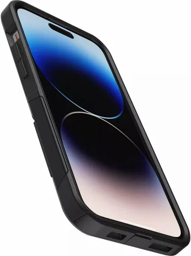 Miniatura 4 de OtterBox iPhone 14 Pro Max (Solo) - Estuche de la Serie Commuter - Negro - Delgado y Resistente - Apto para Bolsillo - con Protección de Puertos