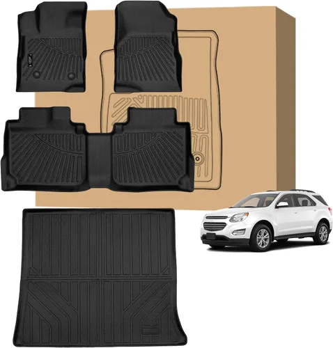 Miniatura 23 de Tapetes de suelo Peleus para Mercedes-Benz Sprinter 2500/3500 2025-2019, solo para furgoneta de carga, forros personalizados de goma TPE para todo
