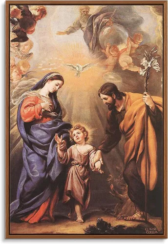 Miniatura 32 de Cuadro en lienzo con marco flotante para pared - El triunfo del cristianismo sobre el paganismo de Gustave Doré - 16 x 24 pulgadas