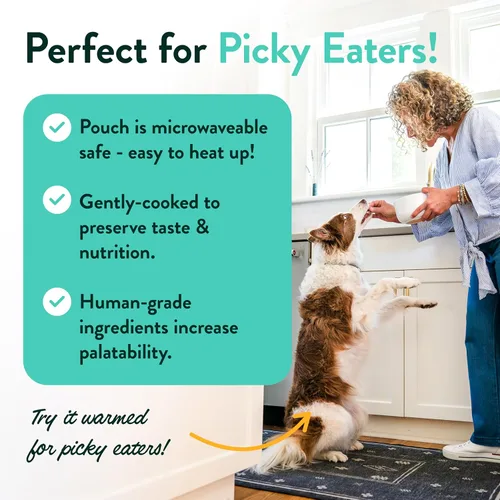 Miniatura 5 de Portland Pet Food Company Bolsas de comida fresca para perros, mezcla de grado humano y comidas húmedas para mascotas, cachorros y perros mayores