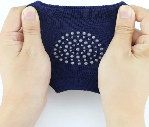 Miniatura 2 de 5pares nextnol bebé gatear antideslizante rodilla unisex bebé niños rodilleras ajustable rodilla coderas gatear Protector de seguridad