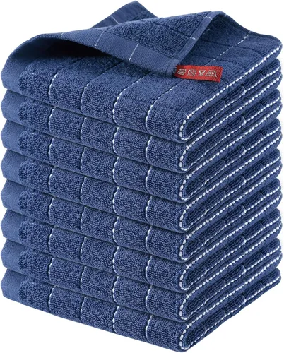 Miniatura 139 de Homaxy Paños de cocina 100% algodón de felpa, toallas de cocina ultra suaves y absorbentes para la cocina, adecuadas para secar y lavar platos