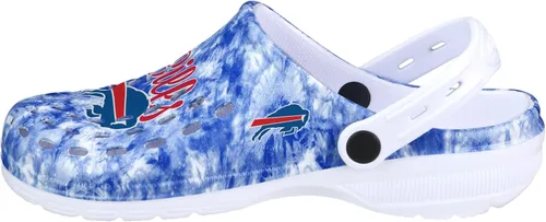Miniatura 19 de FOCO NFL Womens NFL Team Logo Cloudie Garden Water Sandals Shoes Slipper Clogs with Strap