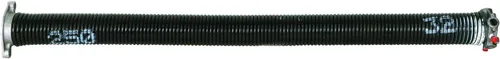 Prime-Line GD 12231 - Muelle de torsión para puerta de garaje, 0.250 pulgadas x 1.75 pulgadas x 32 pulgadas, extremo pintado blanco, viento