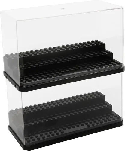 Miniatura 7 de Caja de exhibición de minifiguras de acrílico apilable, caja de exhibición de figuras de acción y bloques, caja de exhibición transparente a prueba
