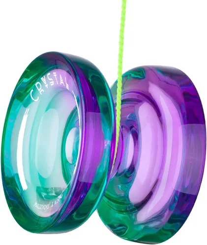 Miniatura 9 de MAGICYOYO K2 Cristal Yoyo Sensible para Niños Principiantes con Extra Rodamiento Yo Yo No Sensible, Yoyo Profesional de Plástico para Adultos+12