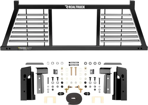 Miniatura 21 de RealTruck Backrack Bastidor Original + Kit de Herramientas para uso con Cama Estándar, Combo Negro, Sin Taladro 15004 & 30123 Compatible