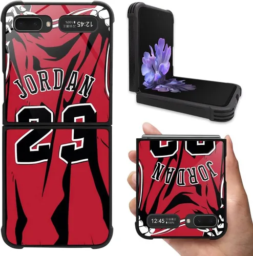 Miniatura 9 de Funda compatible con Samsung Galaxy Z Flip 5G, diseño de jugador de baloncesto 10 Galaxy Z Flip 5G para niños y hombres, TPU suave, antiarañazos, a