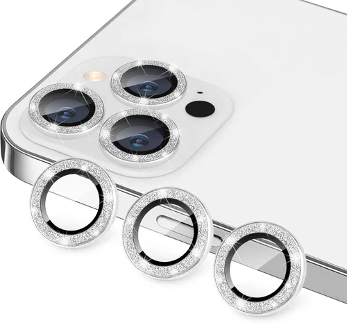 Miniatura 42 de Compatible con iPhone 13 Pro para iPhone 13 Pro Max, protector de lente de cámara antiarañazos, vidrio templado 9H, protector de cámara de metal a