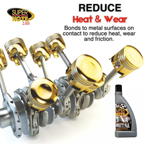 Miniatura 7 de Tratamiento de motor Superkote 2000, tratamiento de metal, súper lubricante, resistente, antifricción, tratamiento de metales del motor, lubricante