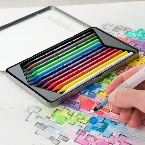 Miniatura 5 de Cretacolor Aqua Monolith - Juego de lápices de acuarela, 12 unidades, multicolor