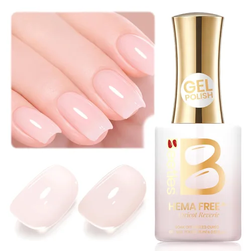 Miniatura 115 de Beetles - Esmalte de uñas de gel verde luminoso que brilla en la oscuridad, esmalte de uñas de gel que se absorbe con lámpara LED UV, arte de uñas