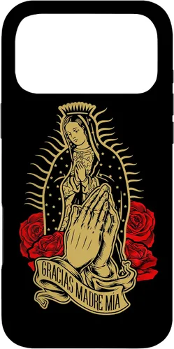 Miniatura 22 de Funda para iPhone 13 Pro Max Nuestra Señora Virgen De Guadalupe Virgen María Gracias Madre Mía