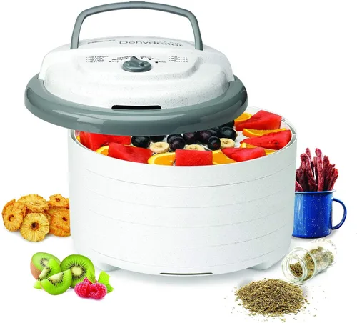 Miniatura 2 de NESCO FD-75A Snackmaster Pro Deshidratador de alimentos, para aperitivos, frutas, carne seca de res, gris