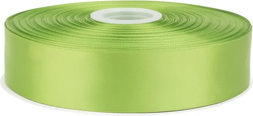 Miniatura 66 de Cinta de satén de doble cara de 1-1/2 pulgadas x 100 yardas, cinta de poliéster negra para envolver regalos, decoración de boda, arreglos florales