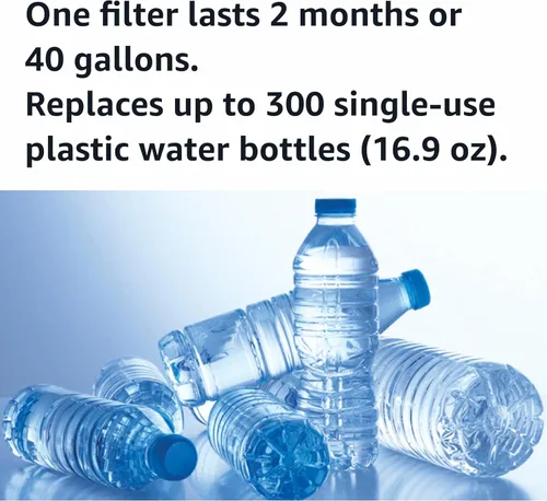 Miniatura 7 de Amazon Basics Filtros de agua de repuesto mejorados para jarras de agua, sin BPA, certificados WQA y NSF, compatibles con jarras de agua Brita
