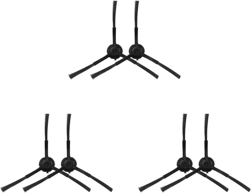 6 piezas de repuesto de cepillos laterales robot aspirador accesorios compatibles con XIEBRO HR1010 barredora