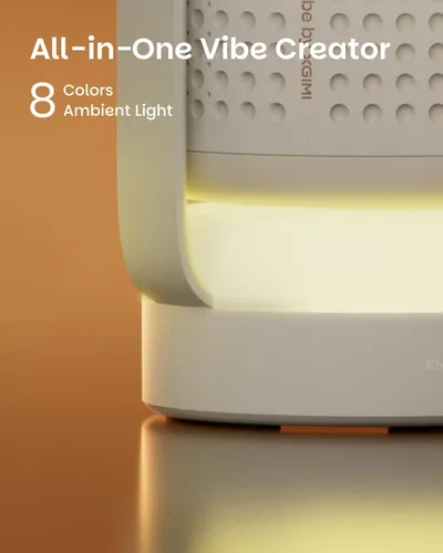 Miniatura 7 de XGIMI Vibe One - Proyector portátil inteligente de 1080P alimentado por batería, Google TV con licencia Netflix, sonido de JBL, batería incorporada