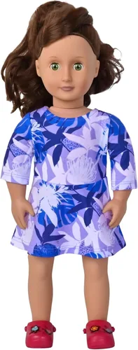 Miniatura 40 de Perfashion Vestidos a juego para niñas y muñecas sin mangas/manga larga, acampanados, faldas de fiesta de unicornio