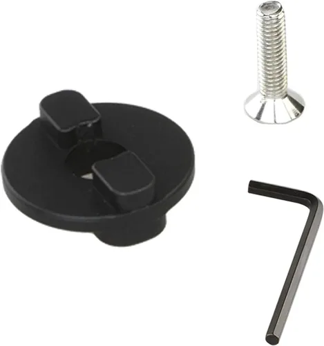Miniatura 11 de Haoge Convertidor de adaptador Boss hembra a macho con abrazadera de liberación rápida compatible con Arca Swiss de 2.283 in para trípode Manfrotto