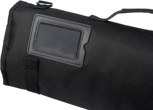 Miniatura 8 de Tosnail Bolsa enrollable para cuchillos de chef con asa de transporte y correa para el hombro, bolsa de almacenamiento de cuchillos de cocina
