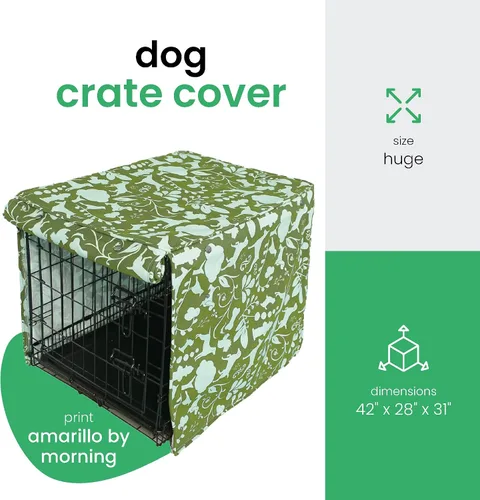 Miniatura 2 de Molly Mutt cubierta para jaula de perro, cubierta para perro, cubierta para jaulas de perro, cubiertas para jaulas de perro, crea una jaula de perro