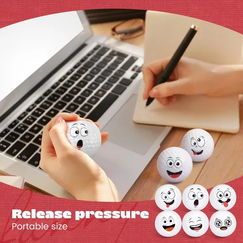 Miniatura 4 de Arrowbash 12 piezas de mini bolas de estrés con cara para niños, pelotas de espuma para apretar con cara divertida para niños y niñas, para aliviar