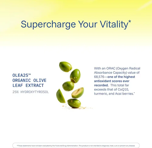 Miniatura 5 de ProHealth Hydroxytyrosol Extreme - Suplemento de hidroxitirosol, extracto de hoja de olivo (extracto orgánico de hoja de olivo)