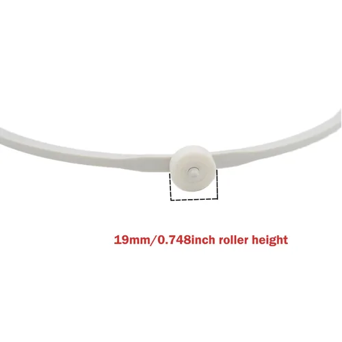 Miniatura 5 de WB06X10705 Anillo giratorio de microondas para microondas GE, anillo de rodillo de microondas, soporte de bandeja de placa de vidrio
