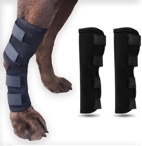 Soporte de hockey de pierna trasera para perro, soporte de articulación canina para lesiones, artritis, ACL, alivio del dolor. Envoltura de